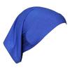 Headscarf Cap Delicate Adjustable Mercerized Cotton Solid Color Head Wrap for Daily Wear