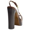 Zara Fashionable Minimalist One-Strap Sandals Women Sandals Brown 2303610105