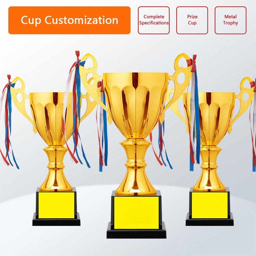 Metal Model Metal Trophy Gold Color Champion Trophy Competition Trophy  Kindergarten Sports