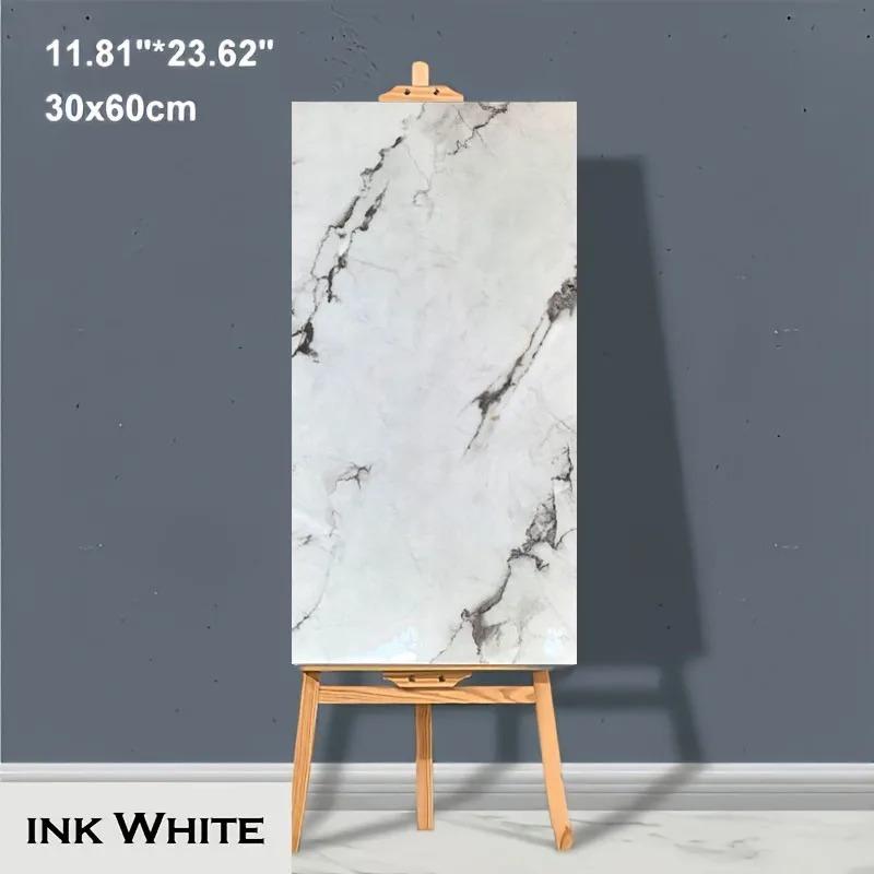 60X30cm Vinyl Self-adhesive Tile Wall Sticker Waterproof Sticker for Bathroom Livingroom Decor for Wall Wallpaper Kitchen