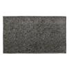 Q-BATH PREMIUM DECOR 1642 Bathroom Rug Fluffy Dark Brown 120 X 70 Cm Microfiber