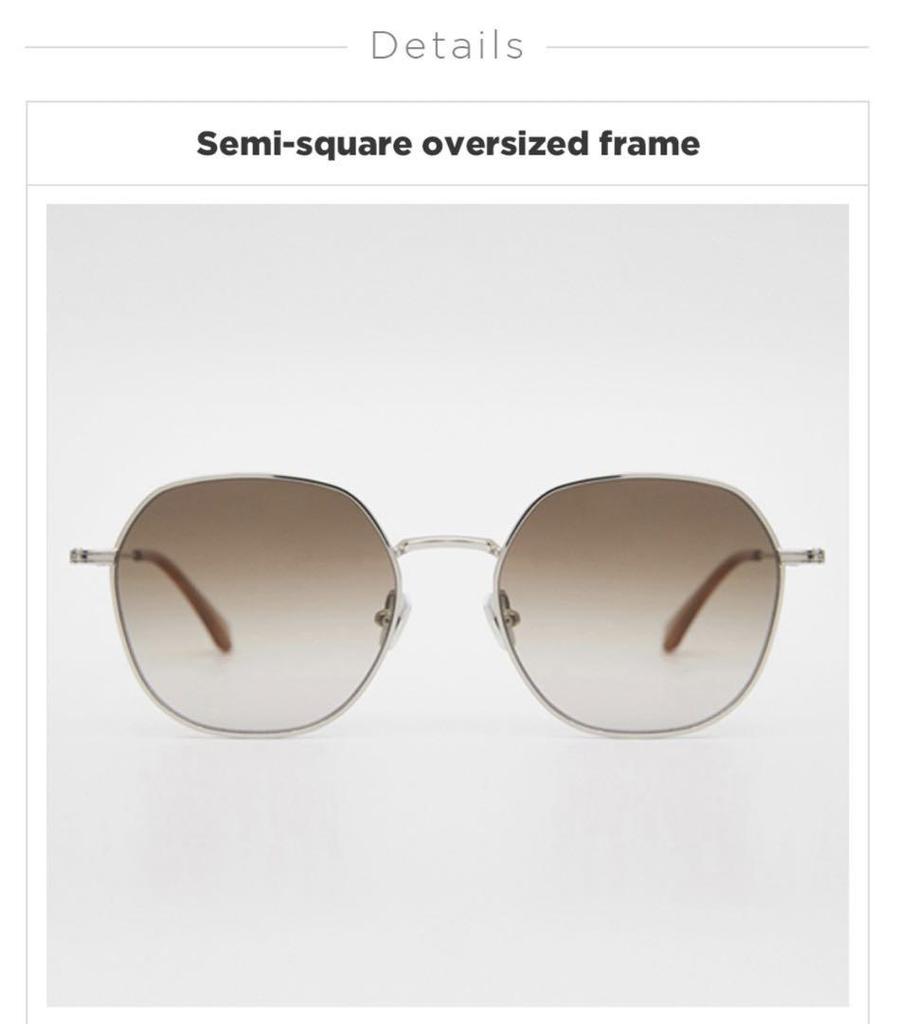 [USED] Unisex semi-square sunglasses