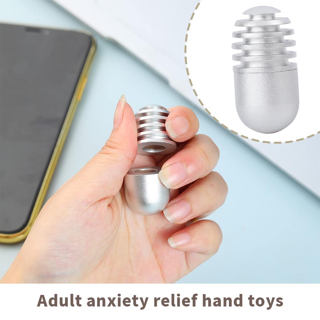 Decompression Toy Metal Gadgets Silent Desk Easy To Play Office Travel Holiday Fidgets Slider Plaything Children Office