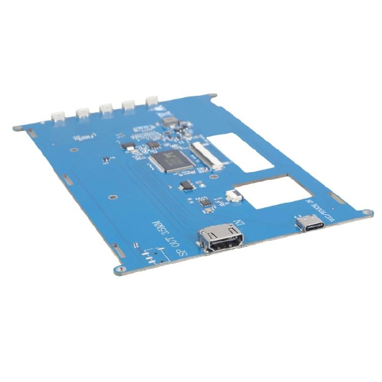 Industrial 800X480/1024X600 50Pin TTL Driver Board LCD HDTV Input Car Monitoring Touchable Control Screen Panel For 4B 3B+