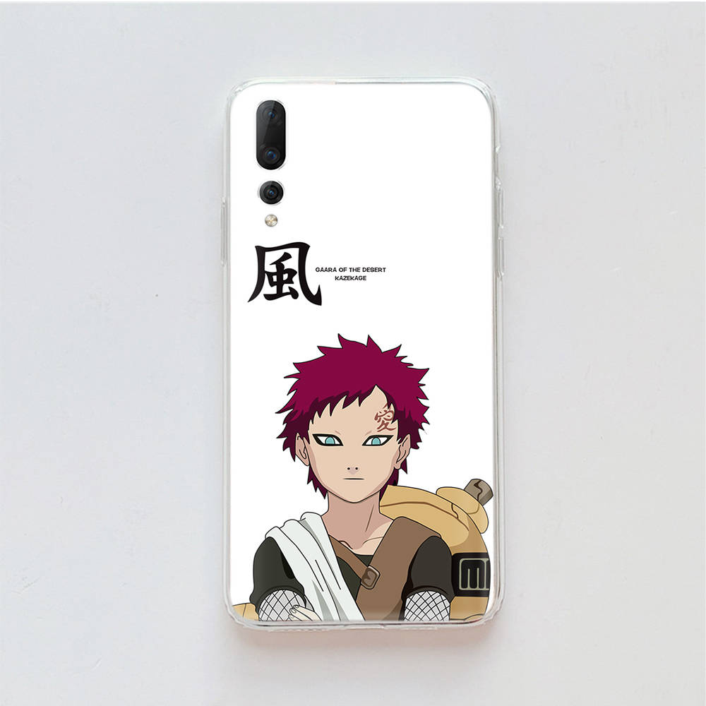Transparent Case for Samsung A04 A14 A23 M33 M53 Realme 10 9 C35 C55 VIVO X80 Infinix Hot 30 Note 11 Tecno Spark 8P Pro W-83 Naruto Gaara