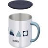 Thermos Vacuum Insulated Mug, 450ml, Navy Pattern, JDG-452LTD (NV-PTN)