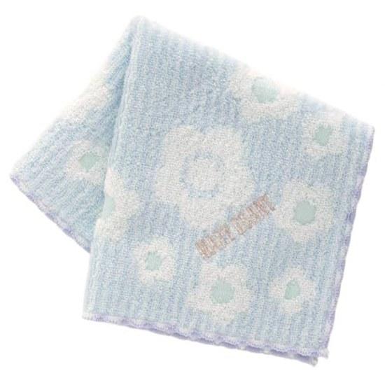 Marie Quant Towel Handkerchief Icy Color (Blue) Womens Ladies Hand Approximately 25cm