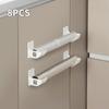 8PCS/2PCS/6PCS/4PCS Storage Tray Refrigerator Side Storage Rack Plastic Wrap Garbage Bag Cabinet Storage Rack