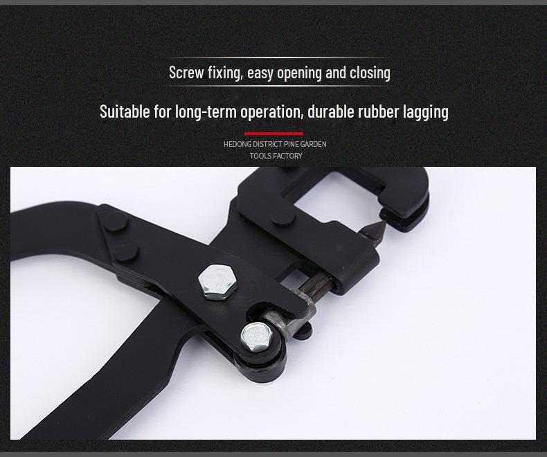 Luwei 55# Steel Keel Pliers with Non-Slip Rubber Handle for Ceiling Wire Cutting