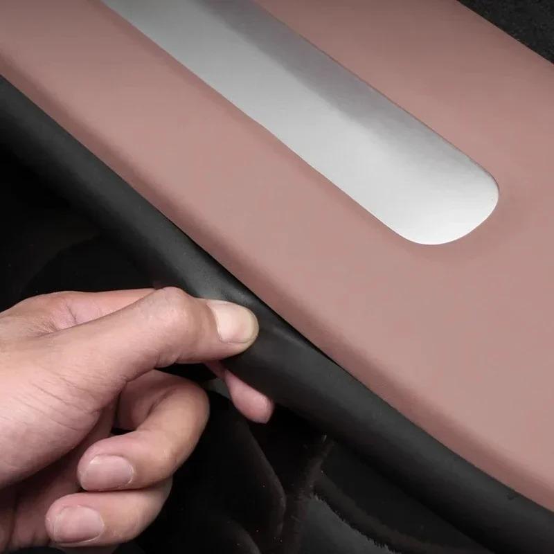 Car Threshold Decorative Sticker Welcome Pedal Protection Strip Car Modification Decorative Accessories For NIO ES8 2023-2024