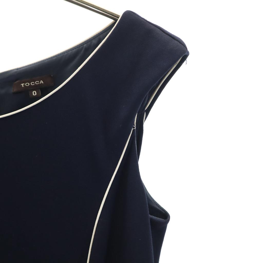 TOCCA No sleeve Knee-length dress Navy Women Used