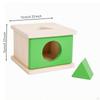 Educational Wooden ShapeSorting Box | HandEye Coordination exercise ProblemSolving Skill Building,