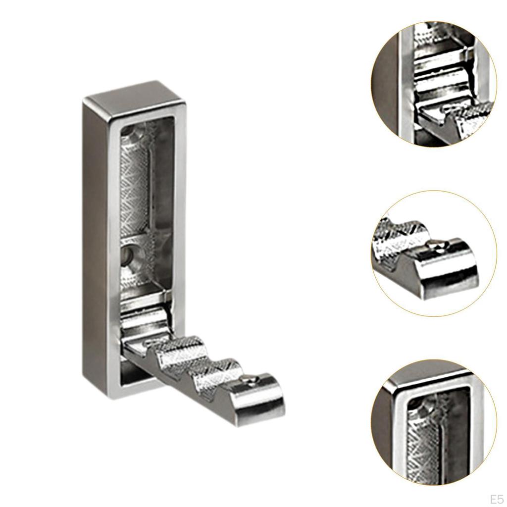 Compact Wall Hook for Organizing Scarves and Bags