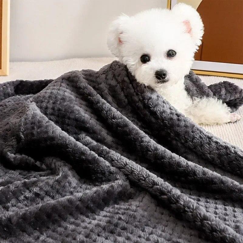 Soft Blankets Dog Blanket Winter Warm Dog Cover Pet Bed for Dogs Comfortable Cat and Dog Cushion Blanket Pet Products
