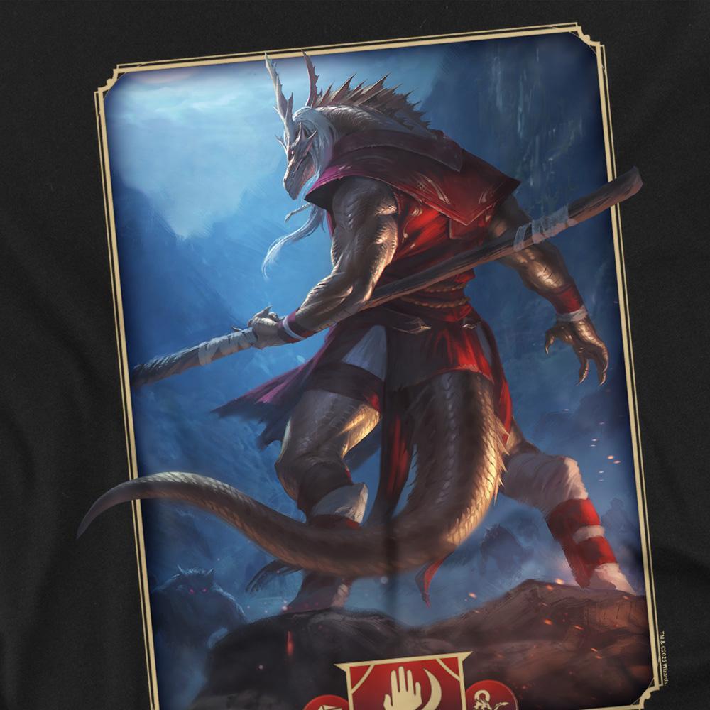 Dungeons & Dragons Womens/Ladies 2024 Monk Key Art T-Shirt