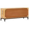 TV Stand Brown 110 x 30 x 46 cm Solid Mango Wood