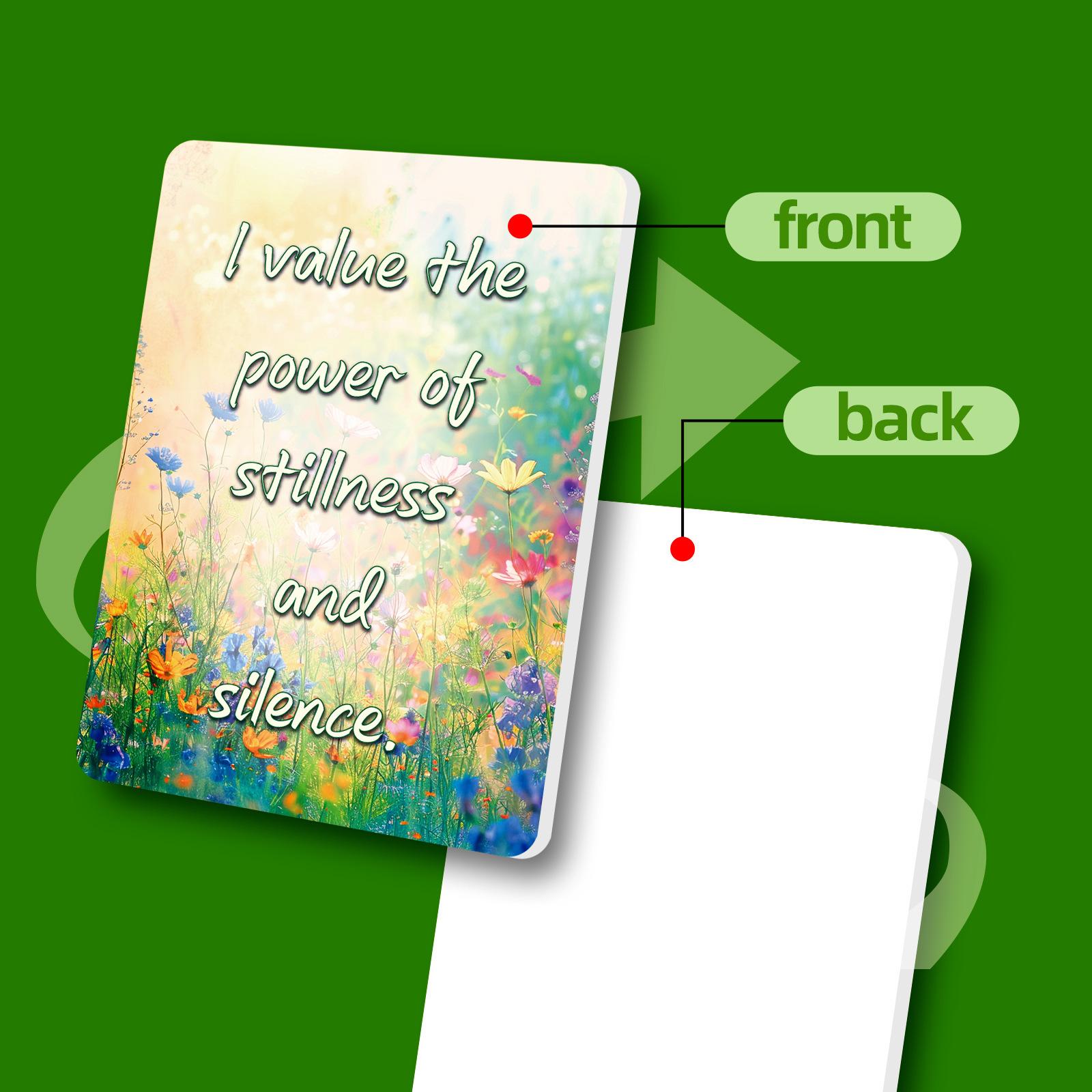 

50 Watercolor Landscape Inspirational Text Cards Children S Reward Cards High Emotional Value Output T01042288
