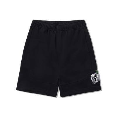 Li Ning X Billionaire Boys Club Collaboration Skateboard Series Letter Print Loose Comfortable Casual Shorts Men Shorts Black AKSU945-2