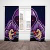 2 Pieces of Hacker Portrait Printed Curtains, Pole Bag Curtains 30*65, Home Decoration, Room Decoration