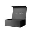 2026 New PLDCustom Logo Luxury Box Magnetic Closure Lid Paper Rigid Cardboard Black Magnet Box Clothes Cardboard Gift Packaging