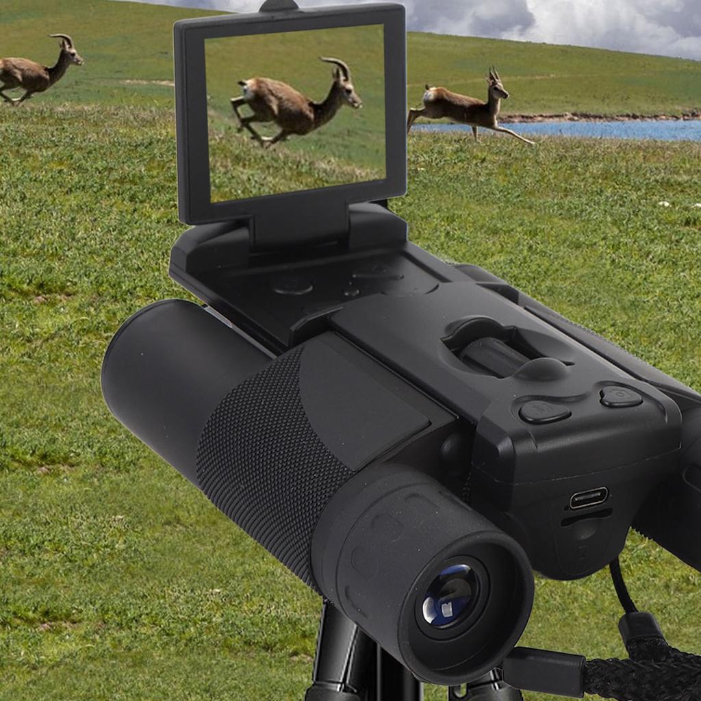 10x25 Digital Binoculars with Camera 48MP 2.5K HD 2 Inch Color Screen 8x Digital Zoom Type C Video Photo Recorder Binoculars for Bird Watching