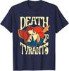 Retro Rabbit Death To Tyrants Vintage 90s Funny Quote TShirt Retro Style Street Saying Tee Novelty Gift Short Sleeve Blouses