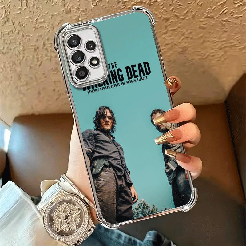 The Walking Deads Soft Phone Case For Samsung A17 A27 A07 A37 A57 A16 A56 A15 A55 A14 A54 A13 A53 A26 A36 A25 A35 A24 A34 A23 A3