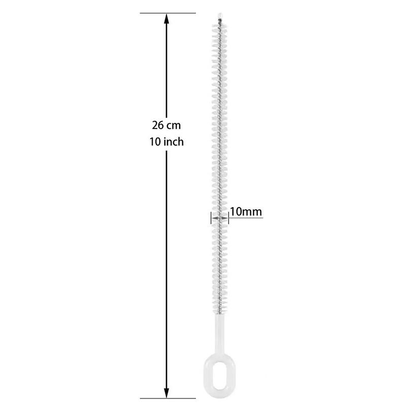 1/4Pcs Straw Cleaner Brush 4 Diameters Full Coverage Bristles Extra Long Pipe Straw Cleaners Brush For Tumbler Sippy Cup Kettle