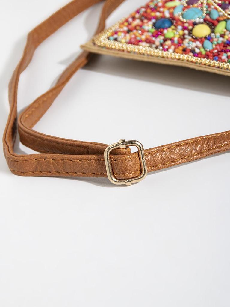 Boho Woven Crossbody Bag