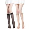 Langsha Women's Ultra-Thin Mid-Calf Sheer Socks