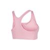 Nike Swoosh Futura Medium Support Fitness Solid Color Crew Neck Tank Top Women Tops Pink CN5263-629