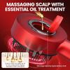 Scalp Massaging Brush,3 in 1 Electric Hair Massager with IPX7 Waterproof,Cordless Red Light Hair Massager,Scalp Massage Comb,Hair Oil Applicator