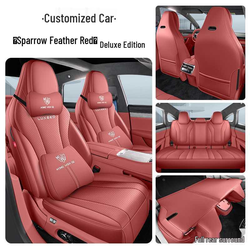 All-Leather Seat Cushion for ZEEKR S7 - Breathable, Full Coverage, Four Seasons Use