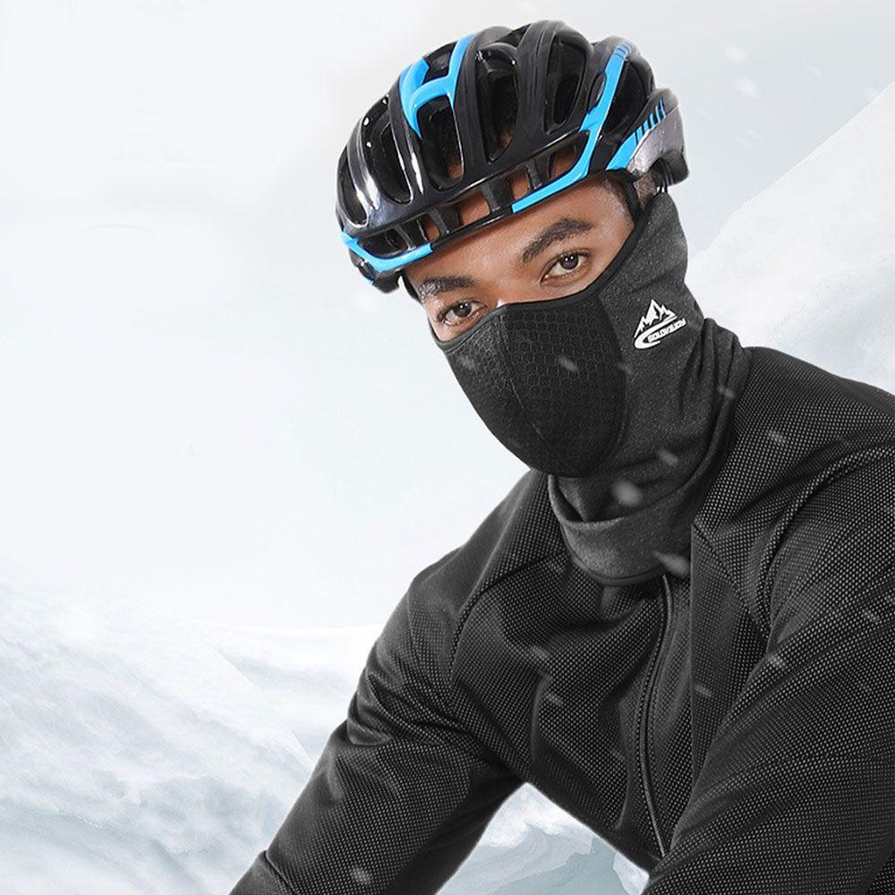 Warm Cold Protection Outdoor Sports Hood Scarf Cap Motorcycle Face Mask Neck Brace Balaclava