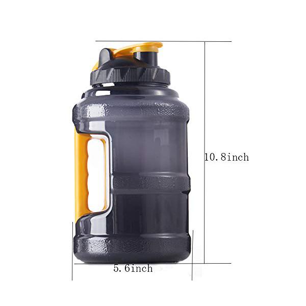 2.5L Sports Water Bottle Leakproof BPA Free Outdoor Water Jug for Home Office School Use