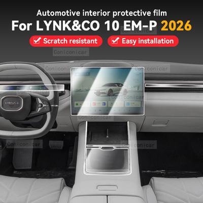 For LYNK&CO 10 EM-P 2026  Car Panel Film Dashboard Protective Sticker Interior Anti-Scratch Film Accessories