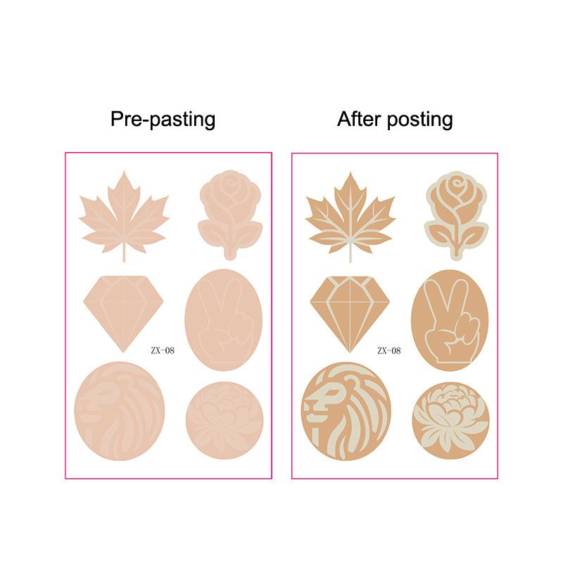 15 Sheets Tattoo Cover Up Patch Tattoo Masking Tape Ultra Thin Patch For Tattoo Scar And Birthmarks Invisible Waterproof Skin