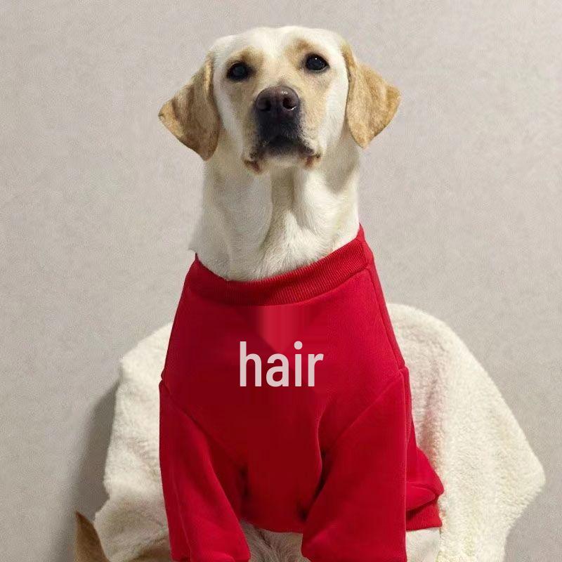 Lunar New Year Outfit for Labradors & Golden Retrievers - Festive Winter Apparel for Medium to Large Dogs