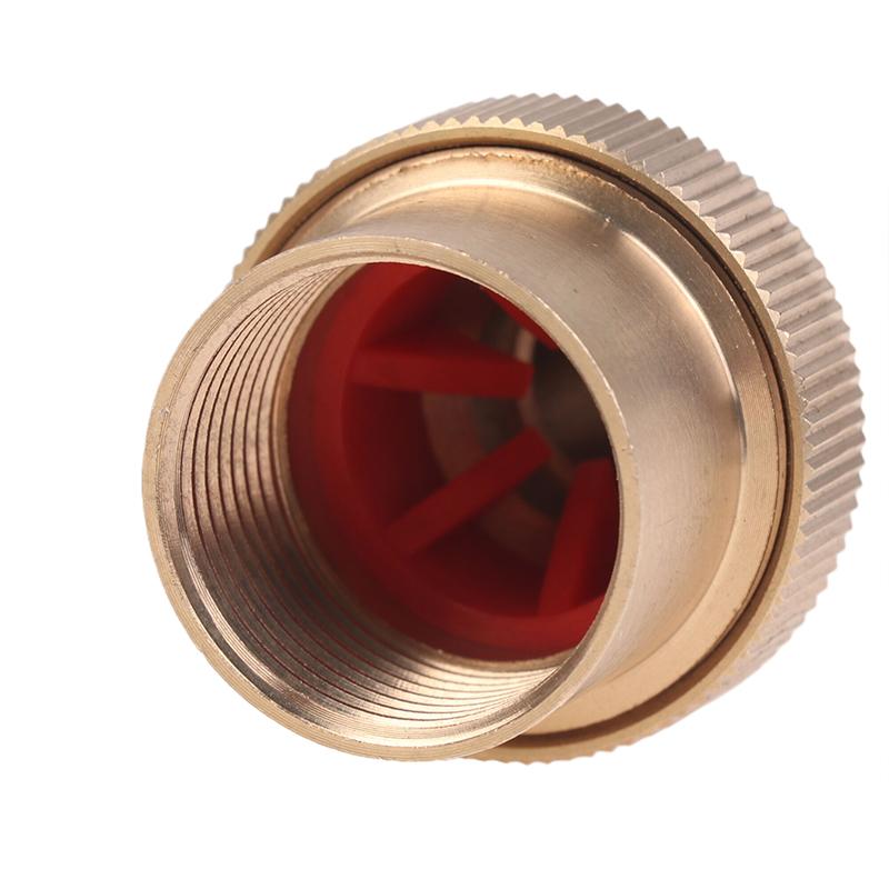 1/2" 3/4" 1" Female Thread Copper Straight Jet Fountain Nozzle Adjustable Water Fountain Garden Park Radial Water Column