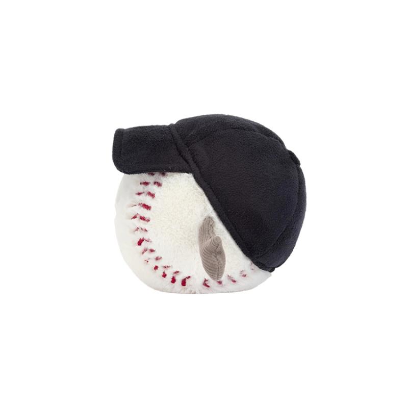 JELLYCAT Fun Sports Series Baseball Cute Fun Doll Plush Doll 10cm Height