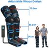 Electric Muscle Leg Relaxer 6 Modes Air Compression Recovery Boot Relieve Foot Fatigue Heating Leg MassagingTool