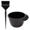 2pcs/set Anti-Static Coloring Hair Dye Brush and Bowl Plastic Hair Tint Tool  Home