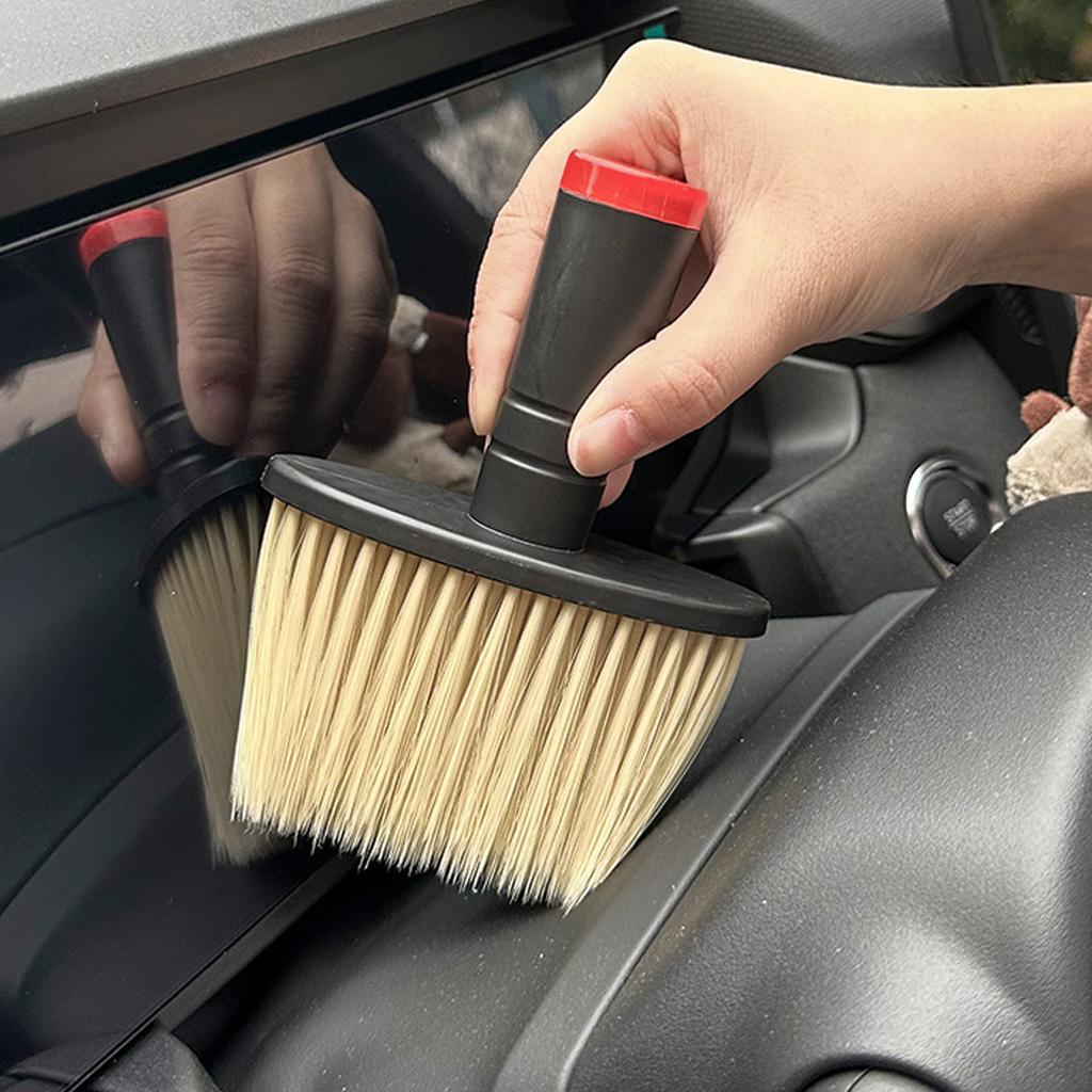 Car Cleaning Brush Soft Bristles Auto Interior Detailing Dust Brushes Car Dust Sweeping Tools for Air Outlet Dashboard