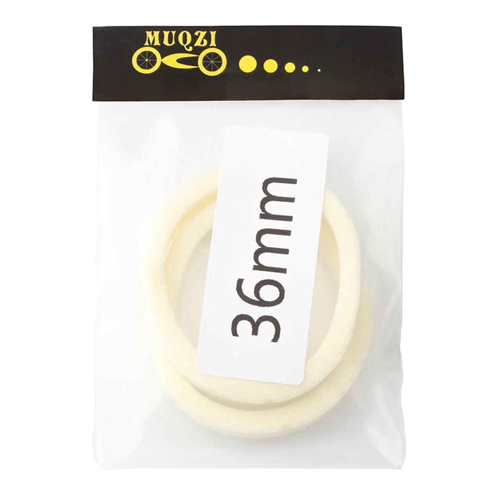 2 st Cykelframgaffel Svampring Oljeskum Absorbera Tätning 30/32/34/35/36/38/40mm Gafflar Svampringar MTB-tillbehör