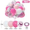 Birthday Balloon Set Birthday Scene Arrangement Latex Balloon Party Internet Celebrity Balloon