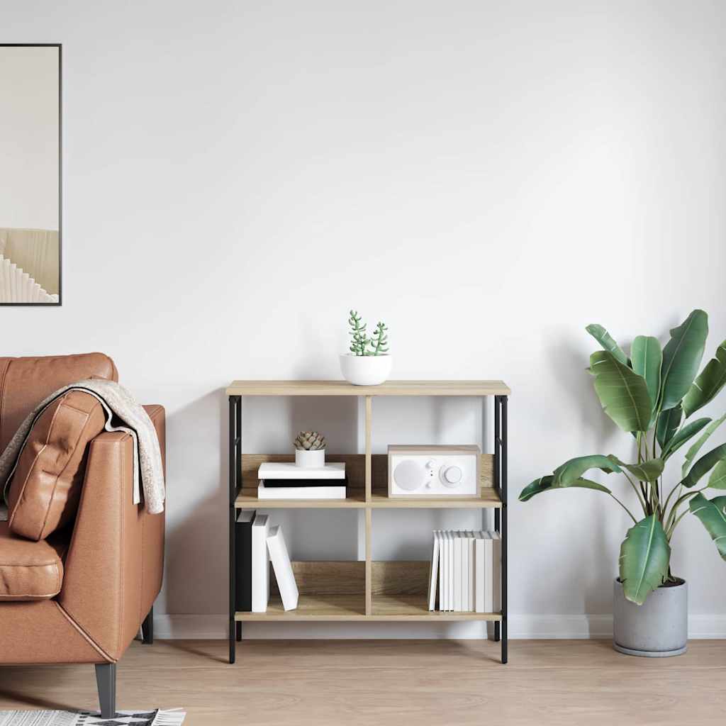 Bookshelf Sonoma Oak 82 x 32 x 79 cm Particleboard