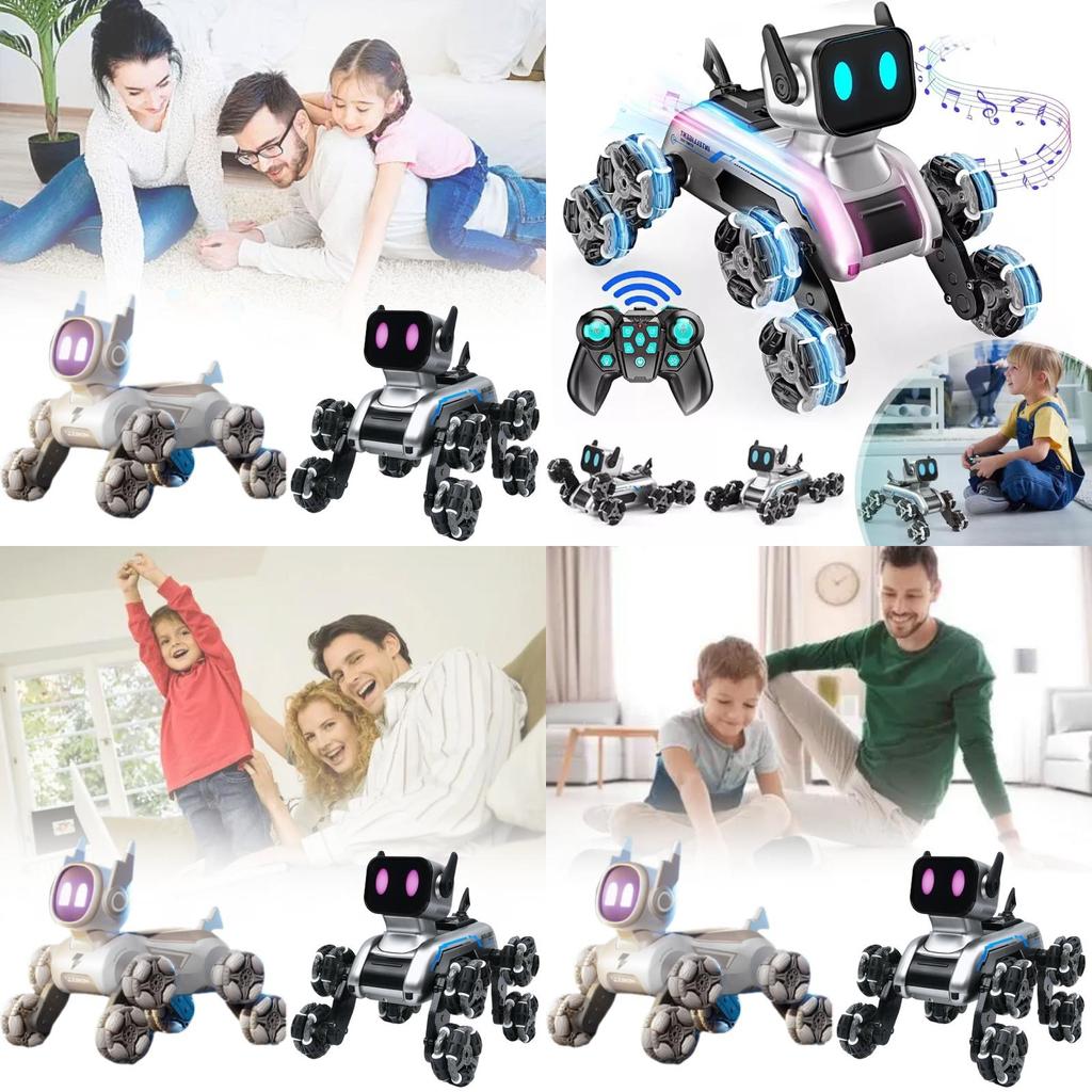 Multifunctional Remote Control Climbing Dog Toy With Gesture Sensors For Children