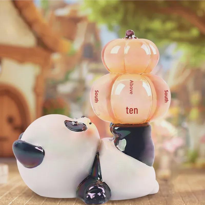 Panda Cute Paradise Blind Box: Creative Desktop Pet Ornaments & Gifts for Friends