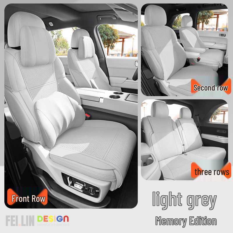 Ideal L8 Car Seat Cushion: Universal, Half-Surround, Suede, Suitable for Four to Six Seats, All-Season Use.