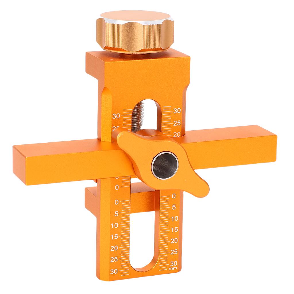 Cabinet Door Mounting Jig Aluminum Alloy Adjustable Arm Door Installation Locating Kit with 6mm 8mm